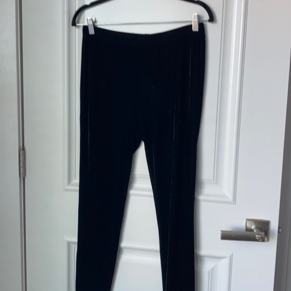 Skinny velveteen leggings